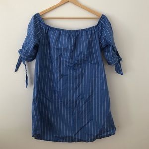 Off the shoulder dress